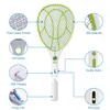 Night Cat Bug Zapper Racket Electric Fly Swatter Racquet Mosquito Electronic Mosquito Killer avec un éclairage LED de chargement USB