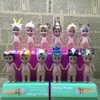 액션 장난감 그림 12pcs/set Sonny 달콤한 동물 해양 시리즈 PVC Kawaii Mini Collectible Model Kids Toys 인형 선물