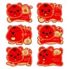 ギフトラップ6pcs中国の赤い封筒for year money bag tiger Hongbao Spring Festival Supply