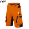 2022 Cycling Moto POC -team Verdedig MTB Korte broek Ride Mountain Bike Shorts Motocross BMX XC Pant Bicycle -broek Ademoers