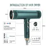 Dryers Professional Ionic Hair Dryer with Diffuser 1600W Fast Drying Blow Dryer SelfClean Hair Dryers for Salon Travel Styler Gift