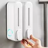 Liquid Soap Dispenser Bathroom Shower Shampoo Wall Mounted Gel Container Portable Dispensers Product