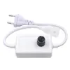 AC Power Plug Supply With Dimmer Switch Power Wire / Cord AC 110v 220v EU Plug For COB LED Strip Light 288led/m 360led/m Cable