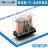 Новый аутентичный оригинальный японский omron omron pcb power relay g2r-1-1a-e -1-e 12vdc 24vdc dc5v 12v 110v 220v AC110V 220V 230V 5 PIN 10A 10A