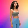 110 kamizelka jogi z tyłu z klatką piersiową strój fitness czuje, że Butterysoft Sports Bra zdejmowane kubki bielizny