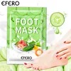 Cucumber Exfoliating Foot Mask 1pair=2pcs Foot Peeling Renewal Mask Remove Dead Skin Smooth