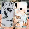 For Samsung A10s Case SM-A107F Colorful Painted Cover Clear Silicone Soft Fundas Phone Case For Samsung Galaxy A10s A 10 s Shell