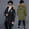 Hiver Boys Down Jackets Fur Hooded Fashion Kids Coats Childproofing Enfants Windwear Sorwear épais Big Cordeaux Corège7079943