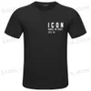 Heren T-shirts Brand Mens T-shirt Zomerprint Heren Casual losse katoenen sport T-shirt Strt Hip Hop-paar Printing White T-shirt T240411