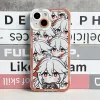 CHIBI GENSHIN IMPACT TÉLÉPHONE TÉLÉPHONE pour iPhone 15 14 Pro Max 13 12 11 Pro Plus XR MINI SE XS XR 7 8 Soft Clear Transparent Cover