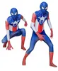 Spandex Superhero Advanced Zentai Bodysuit kombinezon Cosplay kostium Lycra Zenta