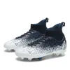 American Football Shoes Professionaler großer Boy Soccer Sockenstiefel Lange Spike für Männer Frauen Designer Sportschuh Paare High Top