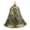 Decorative Flowers Mini-feng Shui Chinese Dragon Charm Bell And Phoenix Figure Decor