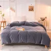 Flannel Quilt Cover set Winter Warm Plush Shaggy Fleece Blanket for Children Adult Thicken super king size Velvet Duvet Cover