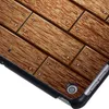 Tablett PC -fall Väskor Fall för iPad 2/3/4/5/6/7/8/9 9.7 10.2/Mini/Air 4/3/2/1/Pro 9.7/10.5/11 Printat Wood Hard Shell Protective Cover 240411