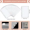 Notizbücher A6 DIY PU Leder Notebook Binder Budget Weekly Planer Organizer 6 Ring Binder Cover Ausgaben Budget Blätter PVC Note Buch Cover