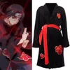 Naruto Akatsuki Uchiha Itachi cosplay kostium Kigurumi dorosły unisex piżama kombinezon sleawy szlafrok kosza nocny