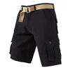 Short masculin Sports Coton Linen décontracté pyjamas de poche pantalon de jogging de haute qualité ropa hombre
