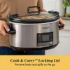 7 Quart Portable Plantable Planker مع Timer and Lid Lid Stainless Steel - Large 8 Quart Oval Manual Slow Cooker Steeld (SCV800 -S)