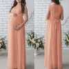 Femmes enceintes Lace Lace Long Maxi Robe Maternity Robe Pographie Prophes Vêtements Robes décontractées 240326