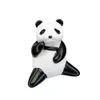 Panda Figurina Śliczna miniaturowa miniaturowa Dollowa Dollowa Lalka Ozdoba rzemieślnicza Dollhouse Anime Figura Mikro Krajobraz Dekoracja ogrodu