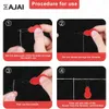 Eajai 50PCS DIY Needle Threader Elderly Guide Easy Device Automatic Thread Sewing Tools Handmade Sewing Accessories Punch Needle