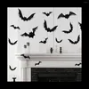 Dekoracja imprezowa Halloween PVC 3D Bat Wall dekoruj zasady przerażające naklejki