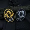 Fox Metal Gear Mgs Foxhound Patch Military Tactical Toptical Troop Morale Patches de broderie pour vêtements Applique de badge de sac à dos