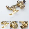 Bidet Spray Gun Zestaw Antique Brass Maszyna Blask Kan łazienkowy Pojedynczy zimny bidet akcesorium toalety sprayowe pistolet sprayowy