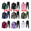 21 22 23 24 25 PPSG Mbappe Soccer Trikot Tracksuit 19 20 Retro Paris Football Training Anzug Langarm Sergio Ramos Verratti Icardi Mbappe O.Dembele Erwachsene Kinder