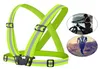 Justerbar utomhuskörningscykling Vest Harness Reflective Belt Safety Jacket Ny Chic6451167