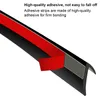 Universal Car Window Sealing Strip Auto Glass Track Gap Protector Trim Bumper Rubber Anti-dust Strip Keep Silent Rainproof 2/4M