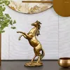 Dekorativa figurer hartshästklassisk figur Desk samling Animal Decor Statue Hantverk Handikraft Vattentäta Perfect Presents for Office