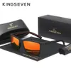 Kiingseven polaryzacja męskie okulary przeciwsłoneczne Sports anty-Slip Tr90 Pełna ramka UV400 Oczy Eye Okulary napędowe przeciw okularom 240323