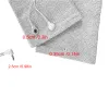 Electrodes PADS GALIE PHYSIOTHÉRAPIE POUR JOINT TENS MACHE MACK MACK EMS Muscle électrique Stimulateur à basse fréquence Fibre Silver Fibre