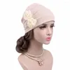 Bérets Postpartum Childbirth Configuration Chapeau CHIMOTHERAPY SHEEVE CEAUDE CHEFRACF Turban pour les femmes (beige)