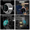 الساعات 2024 WANDS SMARTWATCH 466*466 AMOLED 1.43 "شاشة عالية الدقة تعرض وقت Bluetooth Call IP68 Sports Sports Smart Watch Men