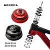 Meroca-fietsheadset 1-1/8 "-1-1/2" voor frame headset tapset/rechte buisvork lager MTB Mountain Road Bike Headset
