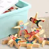 Les jouets Montessori sont des blocs d'empilement de bricolage Balance Poll Blocaux Blocs Board Play Games Early Educational Toys Gift for Children Kids