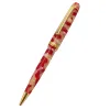 Pens giapponese Platinum giapponese Red Koi Ballpoint penna maschio e femmina Business Signature Rotary Core 0.7 Stationery Gift