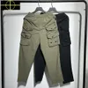 High Quality Side Patch Tactical Pants Men Women Multi Pockets Functional Badge Embroidery Cargo 240411