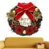 Decorative Flowers Christmas Decoration Wreath Artificial Garland Front Door For Mantle Wall Living Room