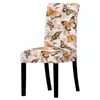 Couvre-chaises couvertures en spandex à imprimé papillon pour salle de vie de salon décoration de mariage