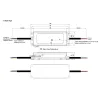 Medelbrunn XLG-150-H-AB 27-56V 2800MA 150W Meanwell Strömförsörjning Justerbar IP67 Konstant Power LED-drivrutin PFC 3 i 1 Dimning