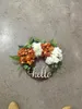 الزهور الزخرفية السقوط إكليل الزهور للباب الأمامي الكوبية خريف عيد الشكر ديكور المنزل ديكور 18 بوصة