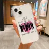Soft Transparent Telefon dla iPhone 15 Pro Max 13 12 11 XS Max Mini 7 8 14 Plus X XR SE20 Backstreet Boys BSB