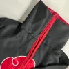 Японский ниндзя плащ для косплеев итачи костюм детский боли deidara необычный костюм Хэллоуин аниме прохладный наряд Zipper черный пальто