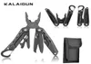 KALAIDUN Pliers Multitool Wire Stripper Crimping Tool Cable Cutter Folding EDC Knife Opener Portable Outdoor Camping Survival Y2001022799