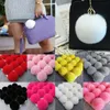 8cm fausse fourrure pompom boules moelleuses boules moelleuses pompones diy toys toys décor de mariage pom pom en feutre la couture de couture