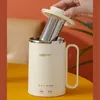 Electric Kettles 400mL electric water cup portable boiler bottle mini travel Porridge automatic 300W YQ240410